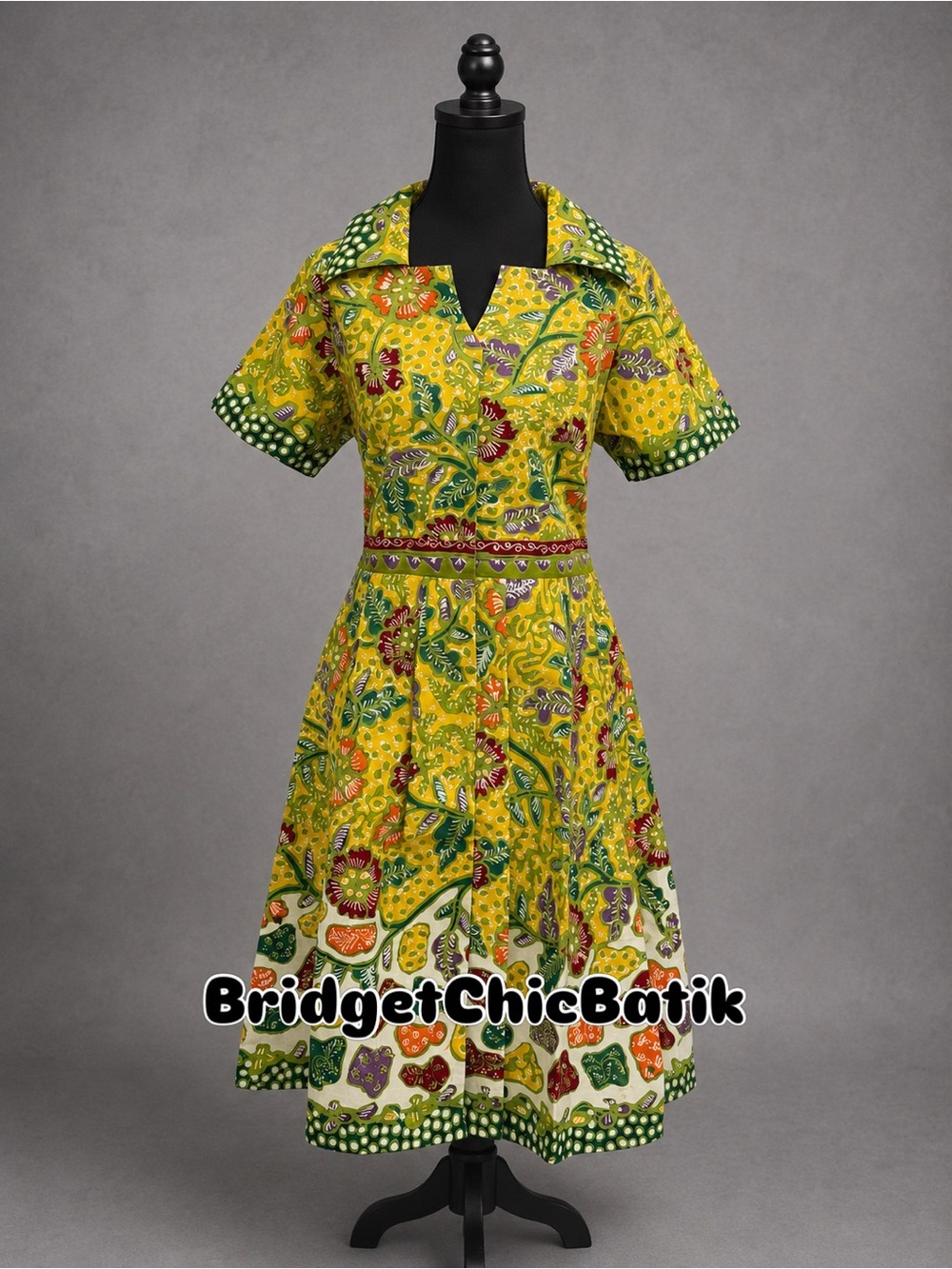 Hand-drawn batik